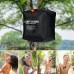 Black Outdoor Gadgets 40L Camping Pvc Shower Bag Solar Heated Water Pipe Portable For Outdoor Hiking   